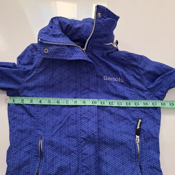 Bench Blue Lightweight Cotton Jacket with Concealed Hood - Picture 6 of 15